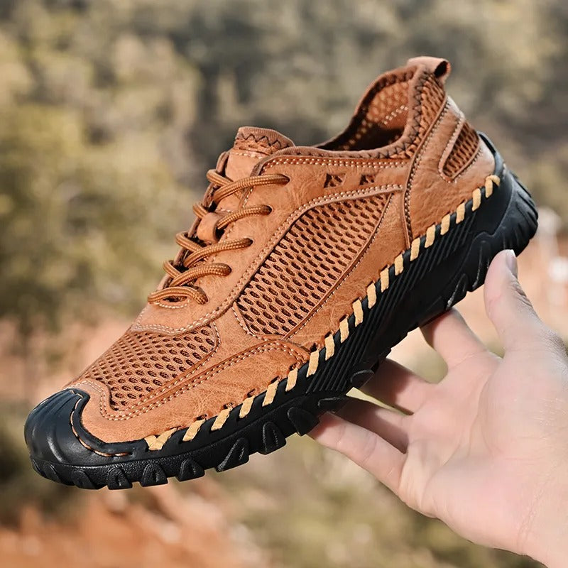 Leather Outdoor Sneakers
