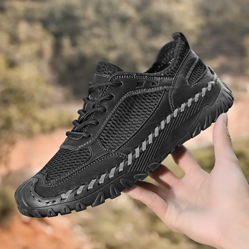 Leather Outdoor Sneakers