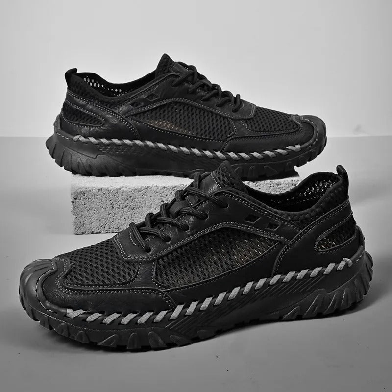 Leather Outdoor Sneakers