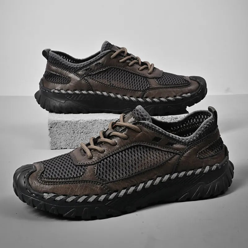 Leather Outdoor Sneakers