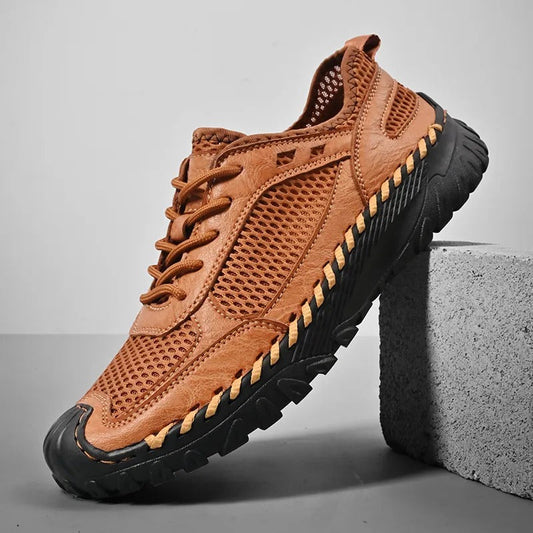 Leather Outdoor Sneakers